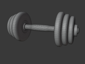 dumbbell 3Dモデル