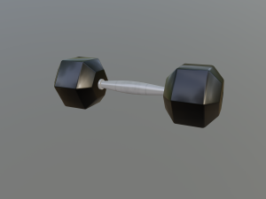 dumbbell 3Dモデル