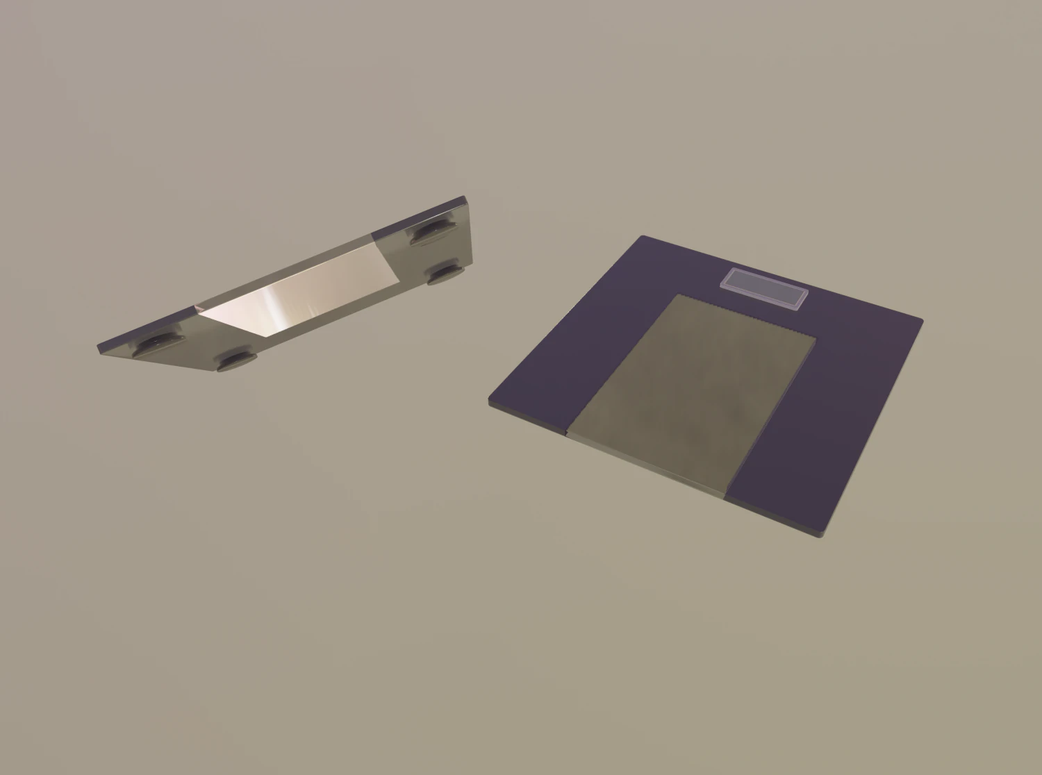 electronic scale 3D Model .c4d .max .obj .3ds .fbx .stl .blend 