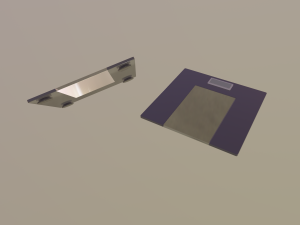 electronic scale 3D Model