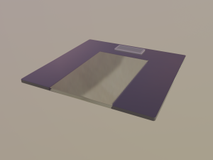 electronic scale Modèle 3D