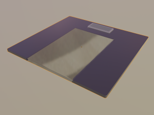 electronic scale Modèle 3D