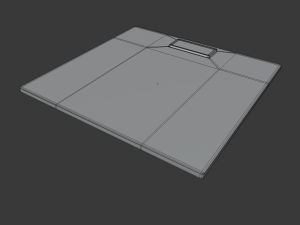 electronic scale Modèle 3D