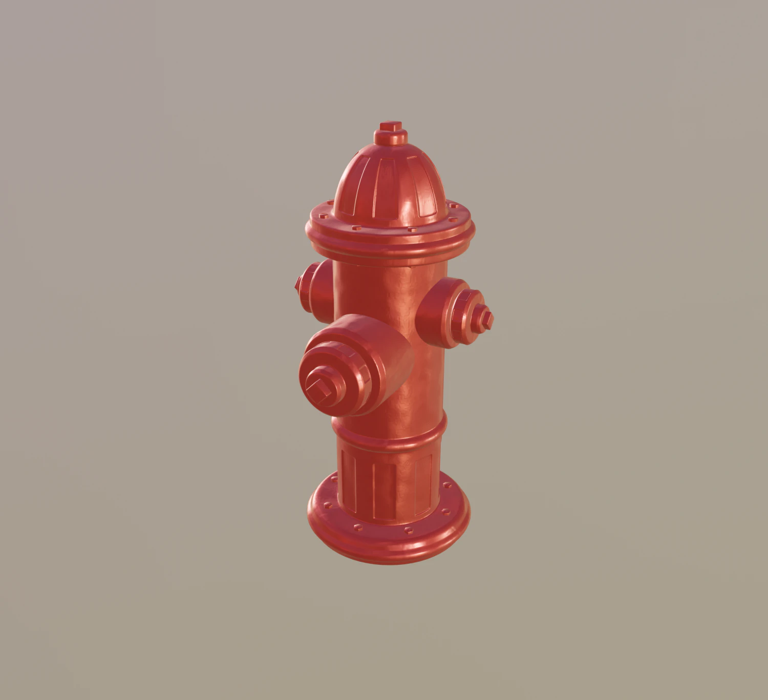 fire hydrant 3D Model .c4d .max .obj .3ds .fbx .stl .blend