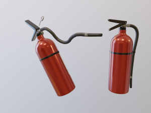 fire extinguisher 3D Model