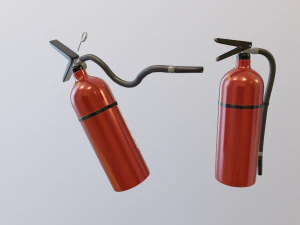 fire extinguisher 3D Model