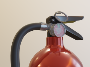 fire extinguisher 3D Model