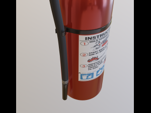 fire extinguisher 3D Model
