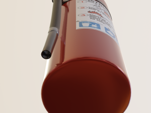 fire extinguisher 3D Model