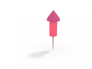 firework Modello 3D