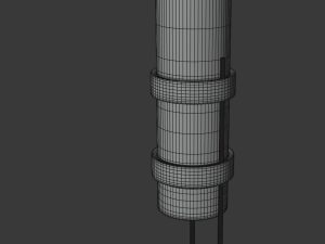 firework rocket 3D Model