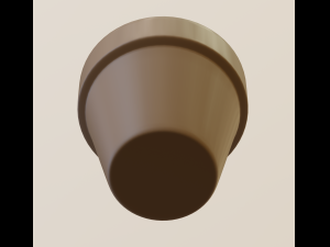 flower pot 3D 모델
