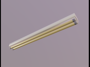 fluorescent fixture 3D Model