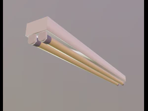 fluorescent fixture 3D Model