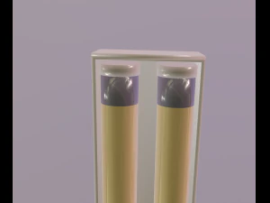 fluorescent fixture 3D Model