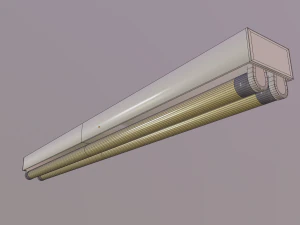 fluorescent fixture 3D Model