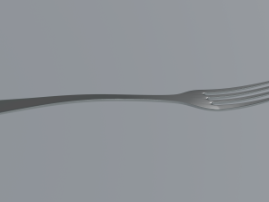 fork Modello 3D