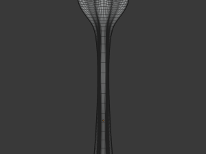 fork Modello 3D