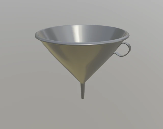 funil Modelo 3D .c4d .max .obj .3ds .fbx .stl .blend 