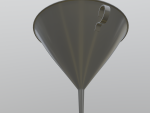 funnel Modello 3D