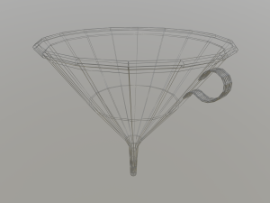 funnel Modello 3D