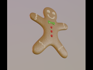 gingerbread man 3D-Modell