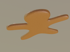 gingerbread man 3D-Modell