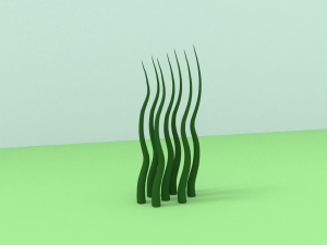 grass tall 3D मॉडल