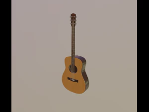 ギター 3Dモデル