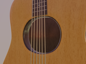 guitar 3D Model