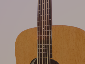 guitar 3D Model