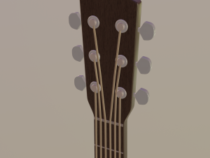 guitar 3D Model