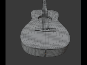 guitar 3D Model