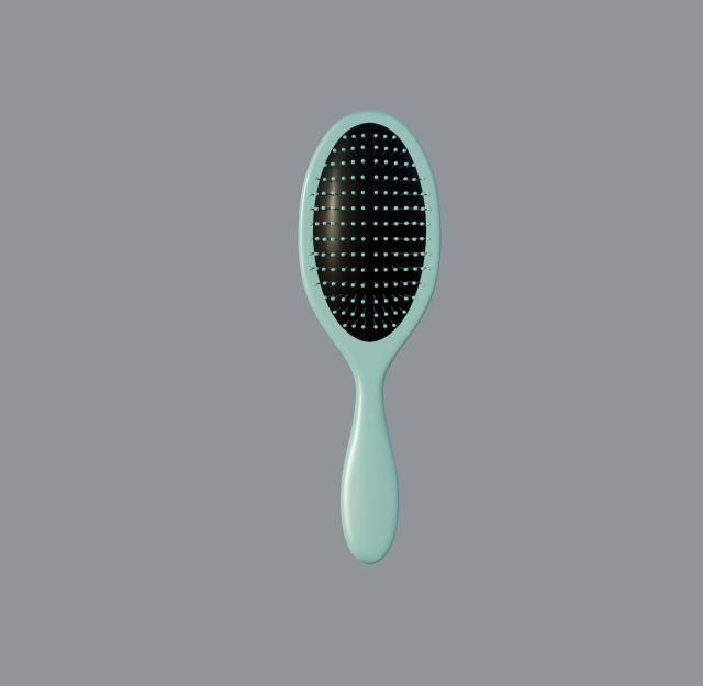 hair brush 3D Model .c4d .max .obj .3ds .fbx .stl .blend 