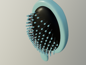 hair brush 3D Model