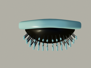 hair brush 3D Model