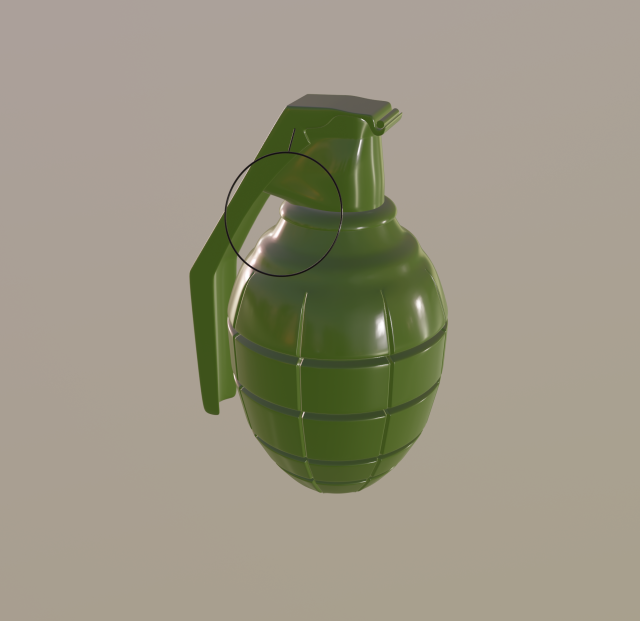 hand grenade 3D-Modell .c4d .max .obj .3ds .fbx .stl .blend 