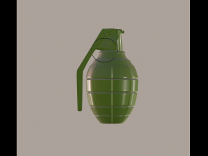 hand grenade 3D-Modell