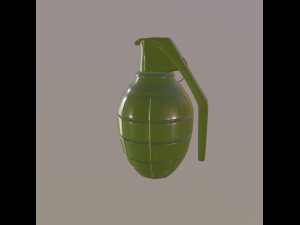 hand grenade 3D-Modell