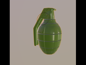 hand grenade 3D-Modell