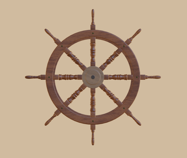 handwheel Modello 3D .c4d .max .obj .3ds .fbx .stl .blend 