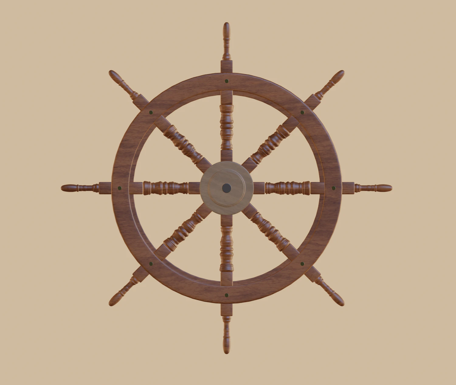 handwheel 3D Model .c4d .max .obj .3ds .fbx .stl .blend 