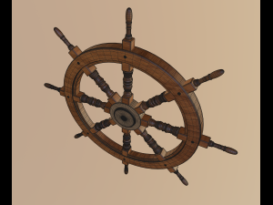 handwheel Modello 3D