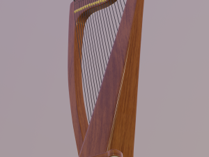 harp Model 3D