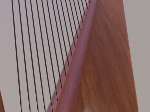harp Model 3D