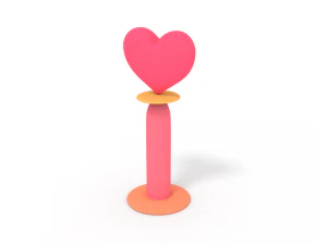 supporto del cuore Modello 3D