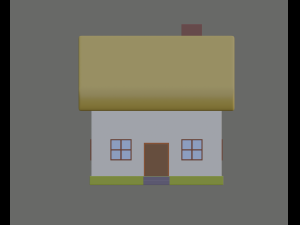 simple house 3D Model