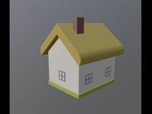 simple house 3D Model