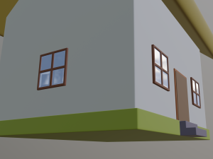 simple house 3D Model