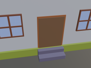 simple house 3D Model